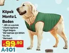 KÖPEK MONTU L BEDEN KÖPEK MONTU L BEDEN